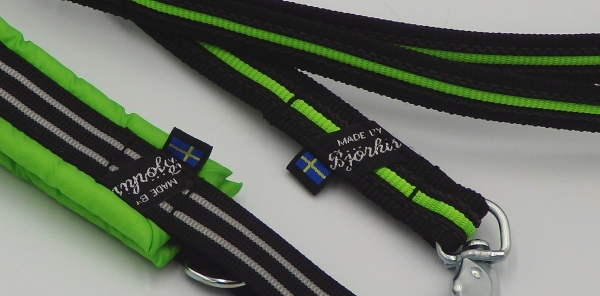 ネオングリーン｜ビヨルキス Valkグリップリード BJORKIS｜犬グッズ通販HAU（ハウ）