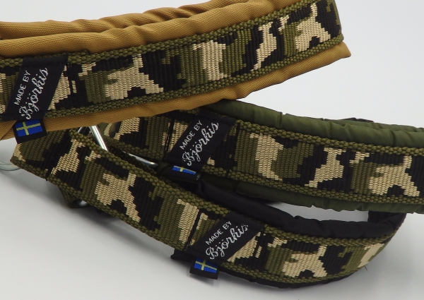 ベージュ、オリーブ、ブラック｜ビヨルキス ハーフチョーク｜犬グッズ通販HAU