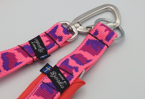 ロック付きカラビナで外れない｜ビヨルキス ハーフチョーク｜犬グッズ通販HAU