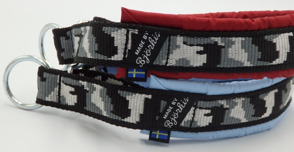 迷彩柄、カモフラージュデザイン犬の首輪｜ビヨルキス ハーフチョーク｜犬グッズ通販HAU