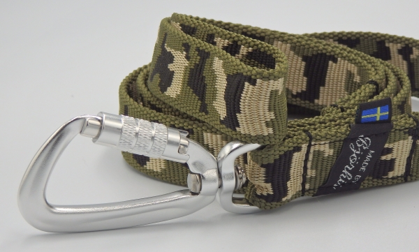 カモウェビングリード BJORKIS（ロックカラビナ付き犬用リーシュ）犬グッズ通販HAU