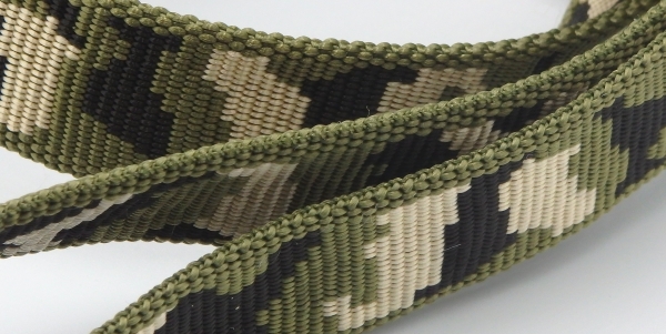 やわらかい、滑らない ビヨルキス カモウェビングリード BJORKIS（ロックカラビナ付き犬用リーシュ）犬グッズ通販HAU