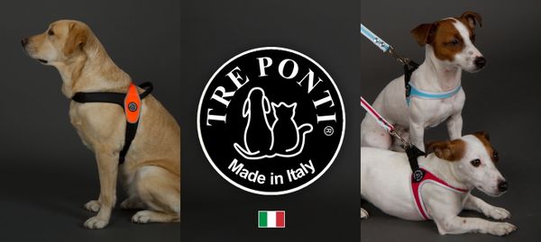 Tre Ponti トレ・ポンティ｜イタリアのおすすめ犬・猫用ハーネス｜犬グッズ通販HAU